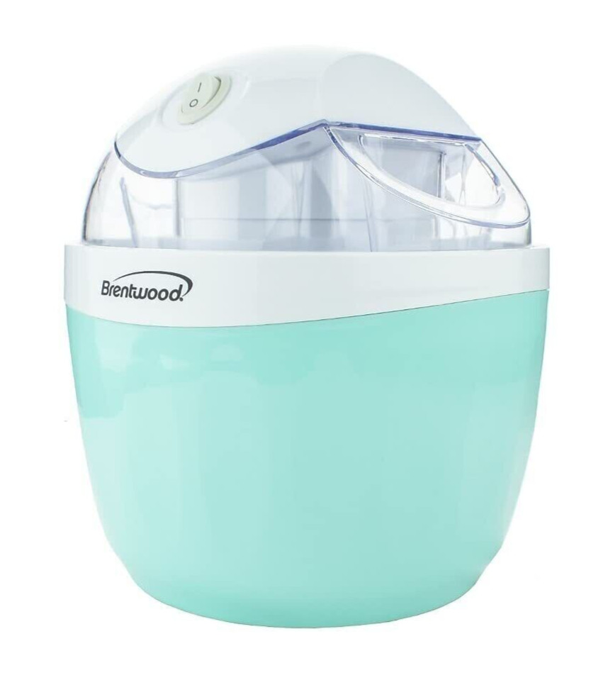 Brentwood TS-1410BL 1 Qt Ice Cream & Sorbet Maker Frozen Yogurt Gelato Custard