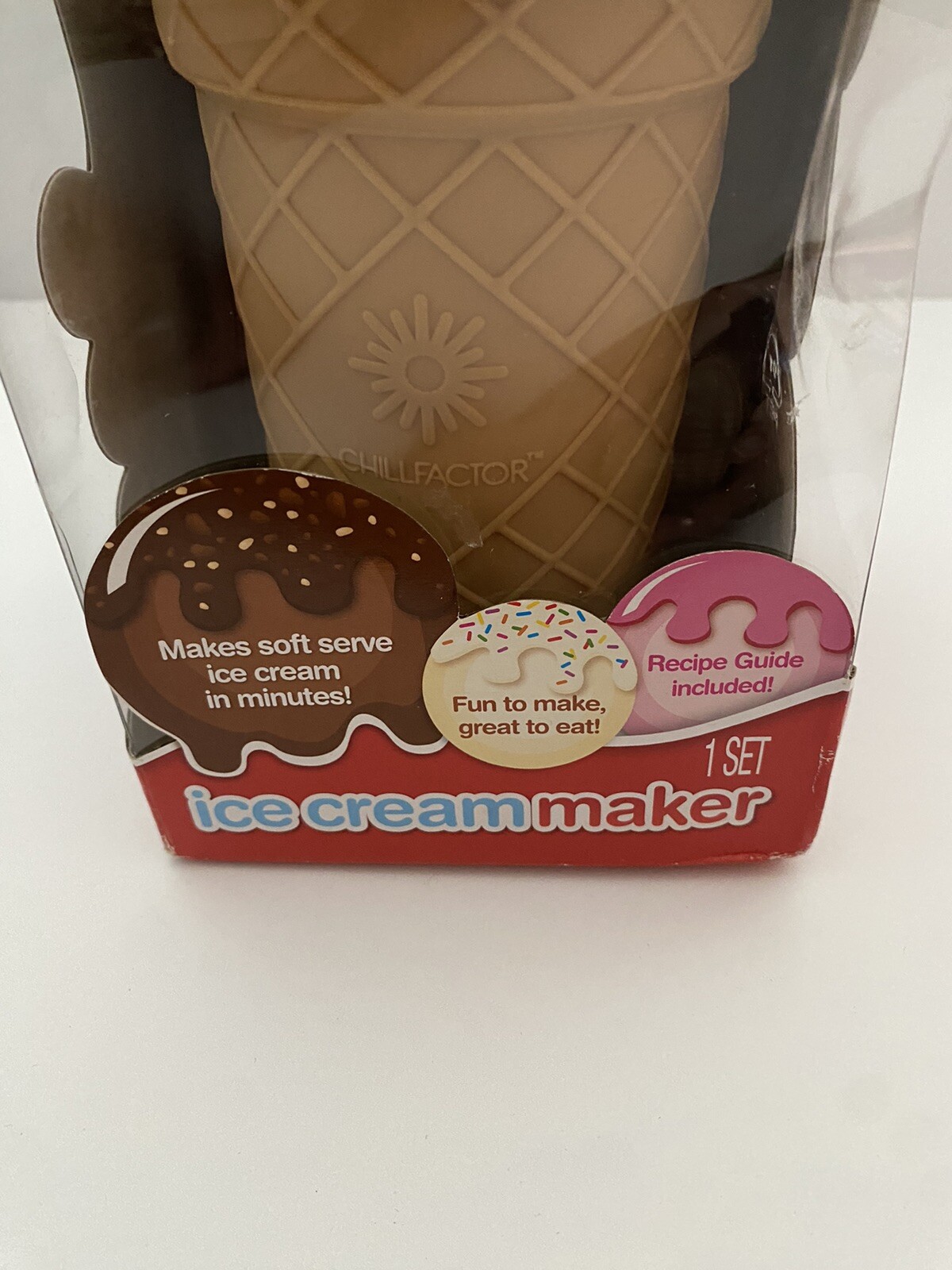 NEW Chill Factor Ice Cream Maker Set | Quick & Easy 4 Step Soft Serve