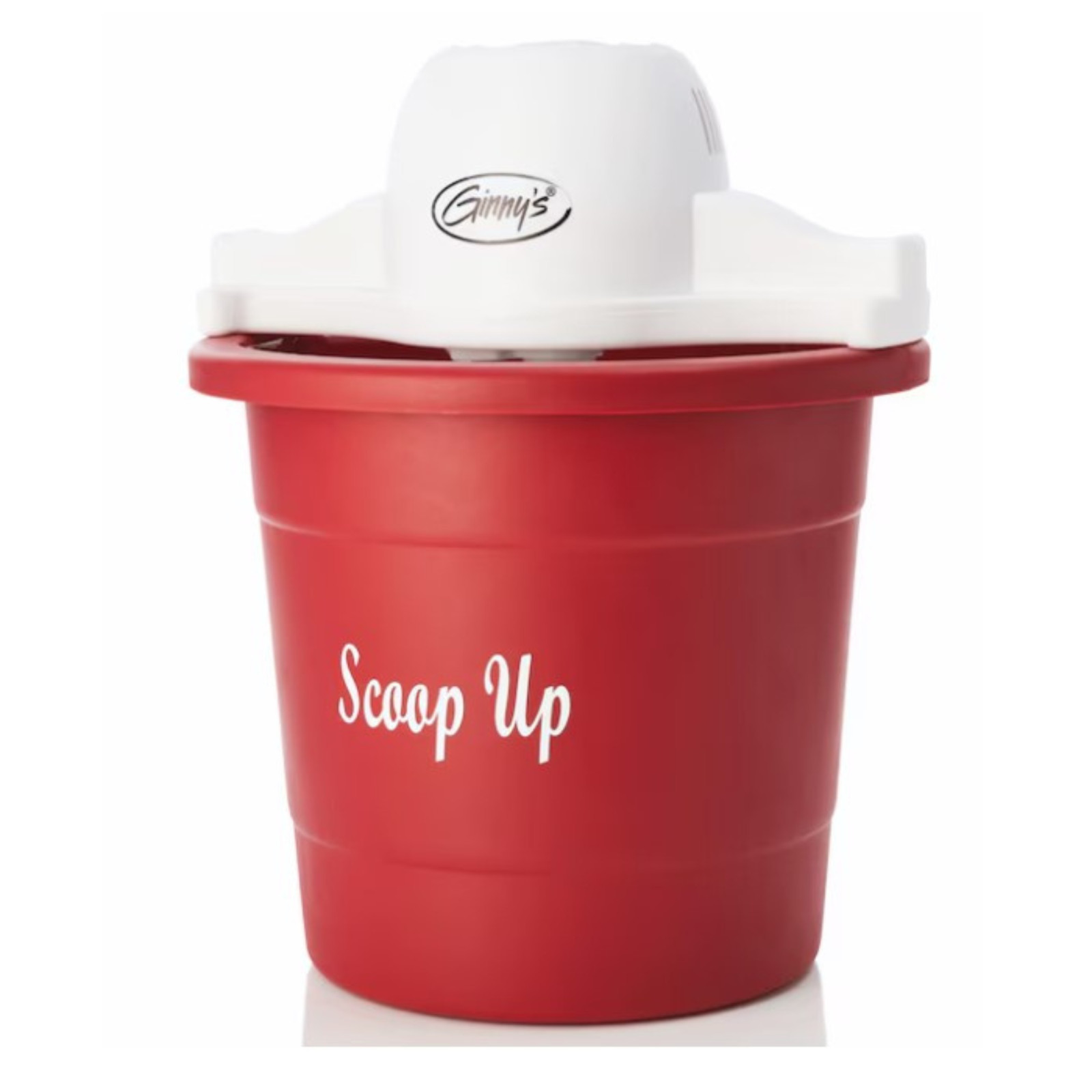 Ginny’s 4 Qt Electric Ice Cream Maker Auto Frozen Yogurt Sorbet 2 Colors
