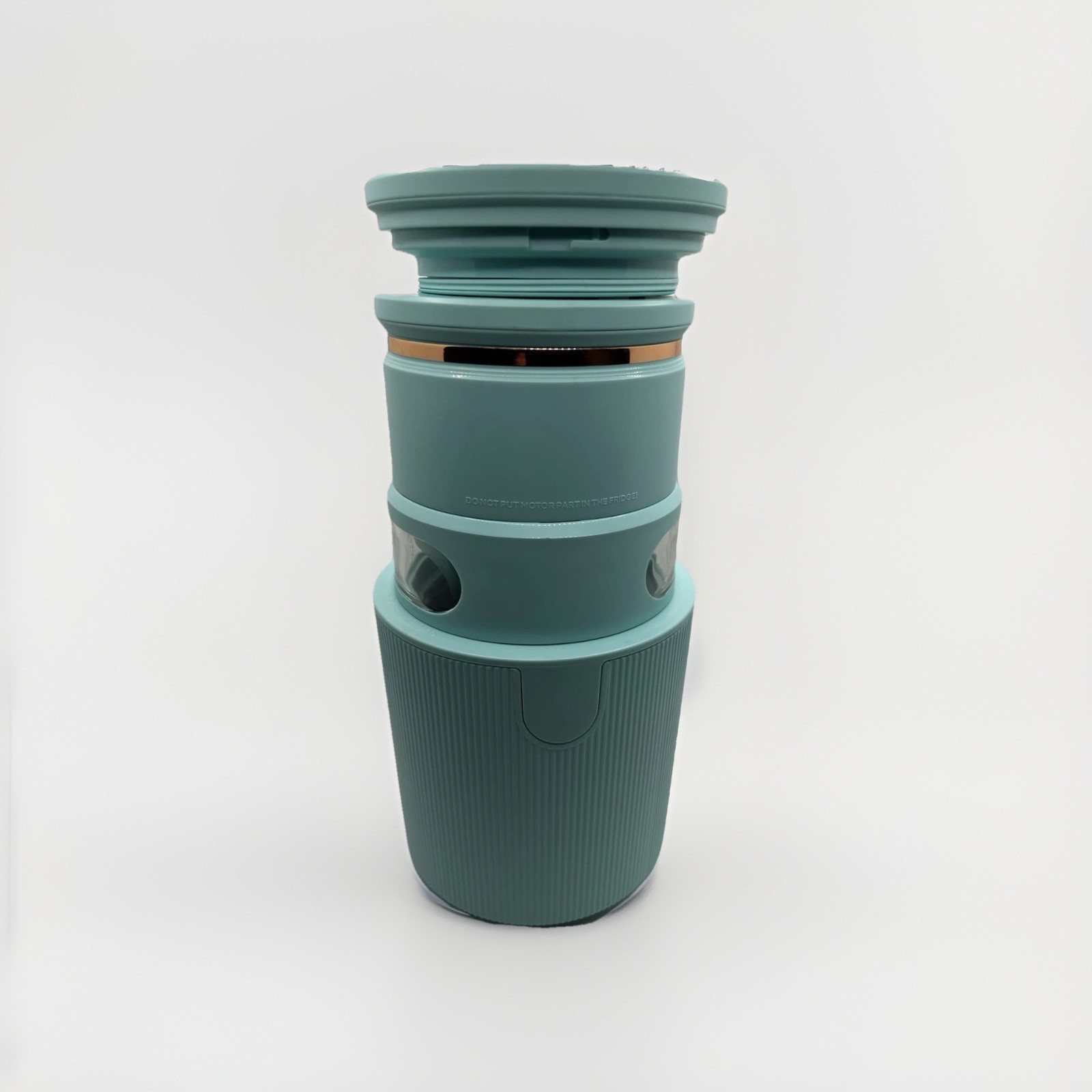 Ice Cream Maker Cocinare Krush Wireless Portable CICM-301 Teal Nova New Open Box