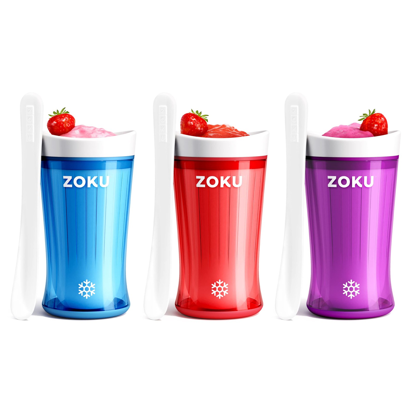 Jumbo Slush and Shake Maker, Compact Make and Serve Cup with Freezer Core Cre…