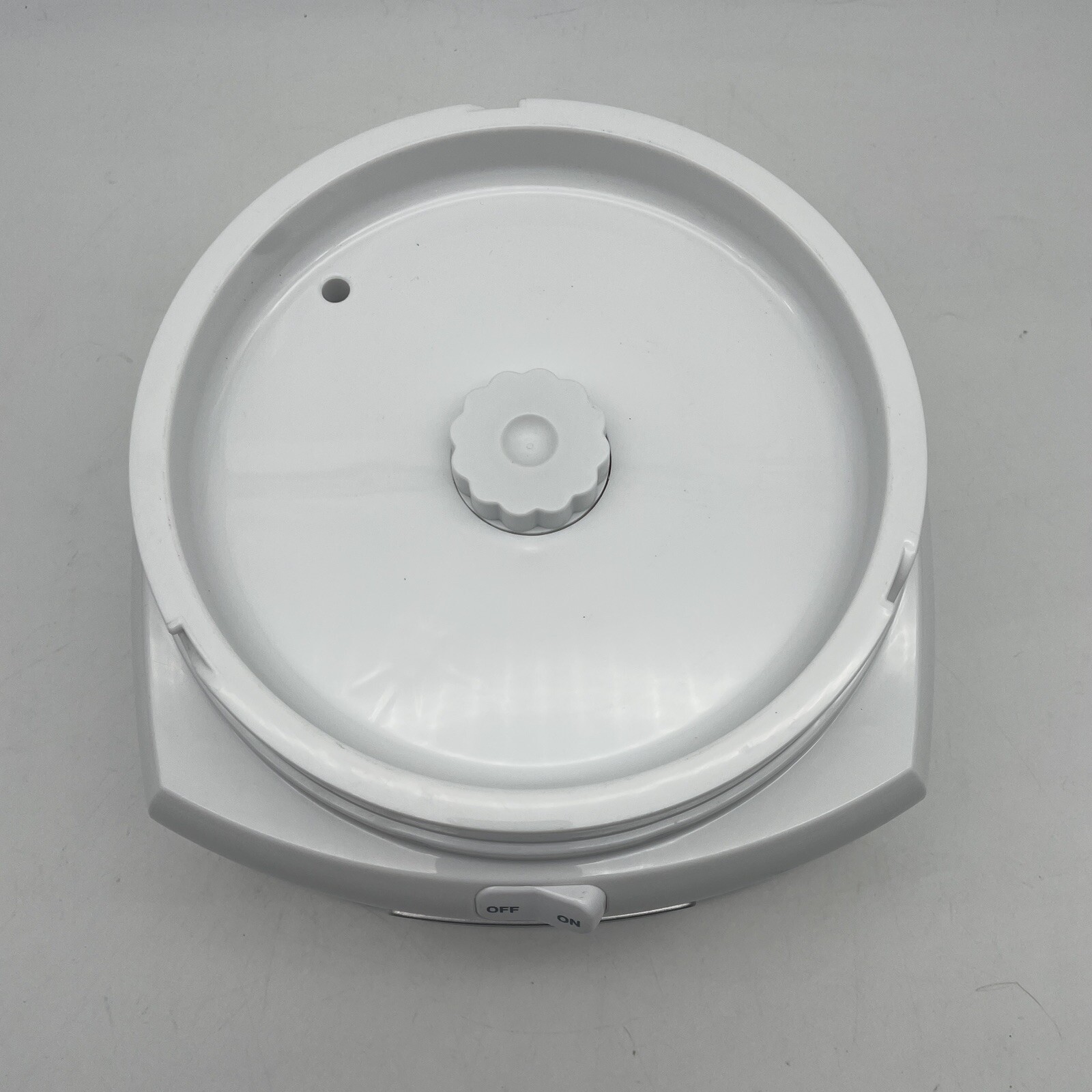 Cuisinart Ice Cream Maker ICE-21PK ICE-21R ICE-MAIN BODY BASE w MOTOR – White