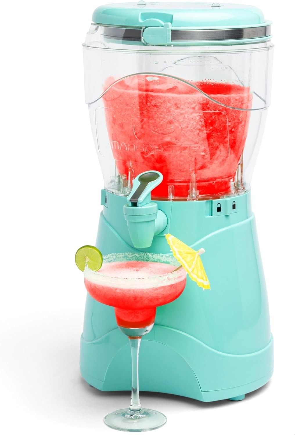 Frozen Drink Maker and Margarita Machine for Home – 128-Ounce Slushy Maker wi…