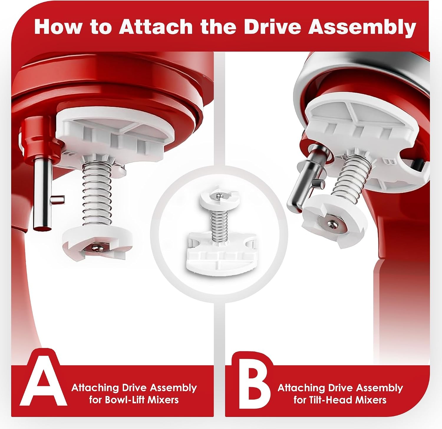 Ice Cream Maker Attachment for KitchenAid Ice Cream Maker Bowl for 4.5/5/6 Quart