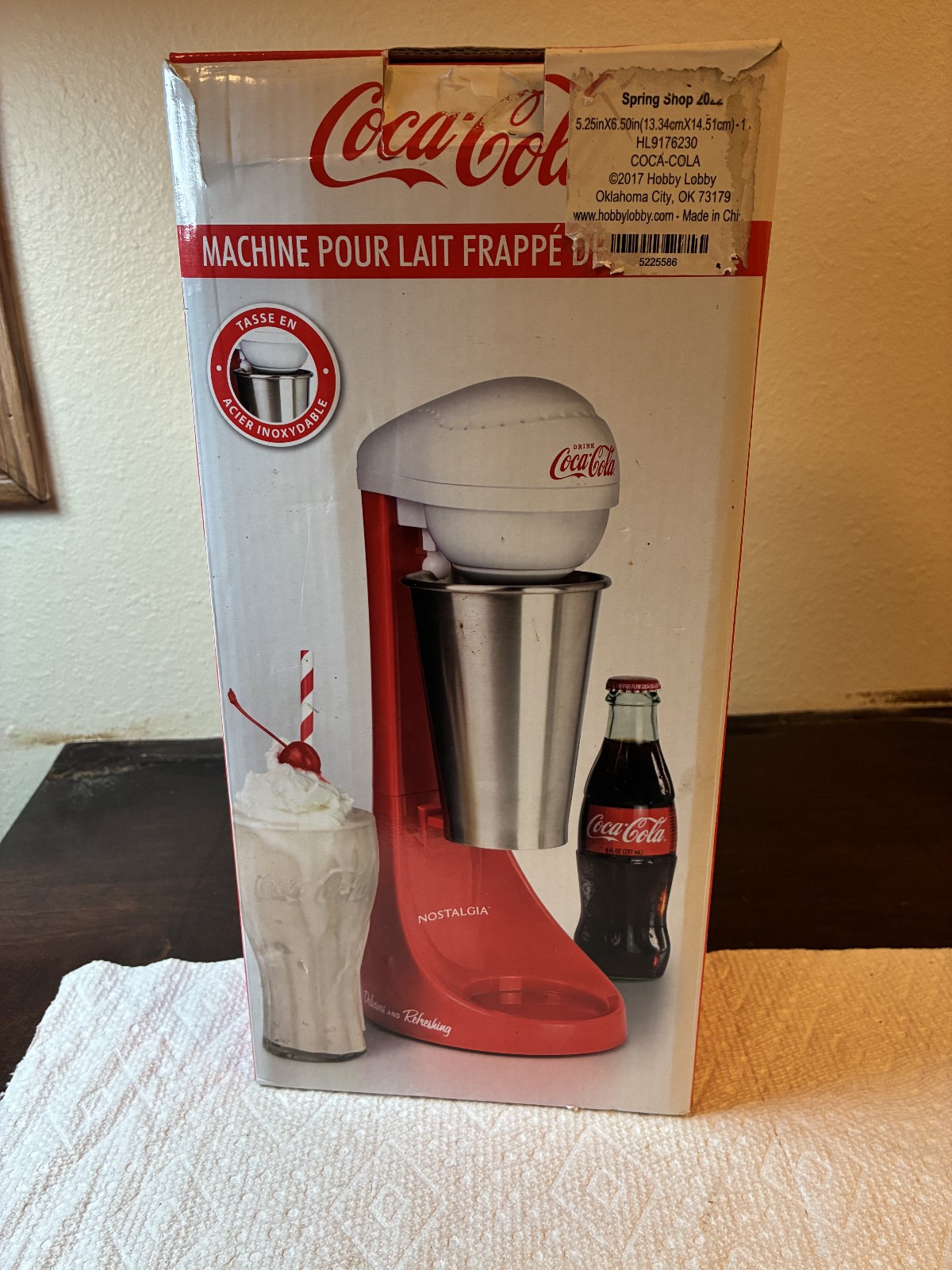 Coca-Cola Limited Edition 2 Speed Milkshake Maker By Nostalgia