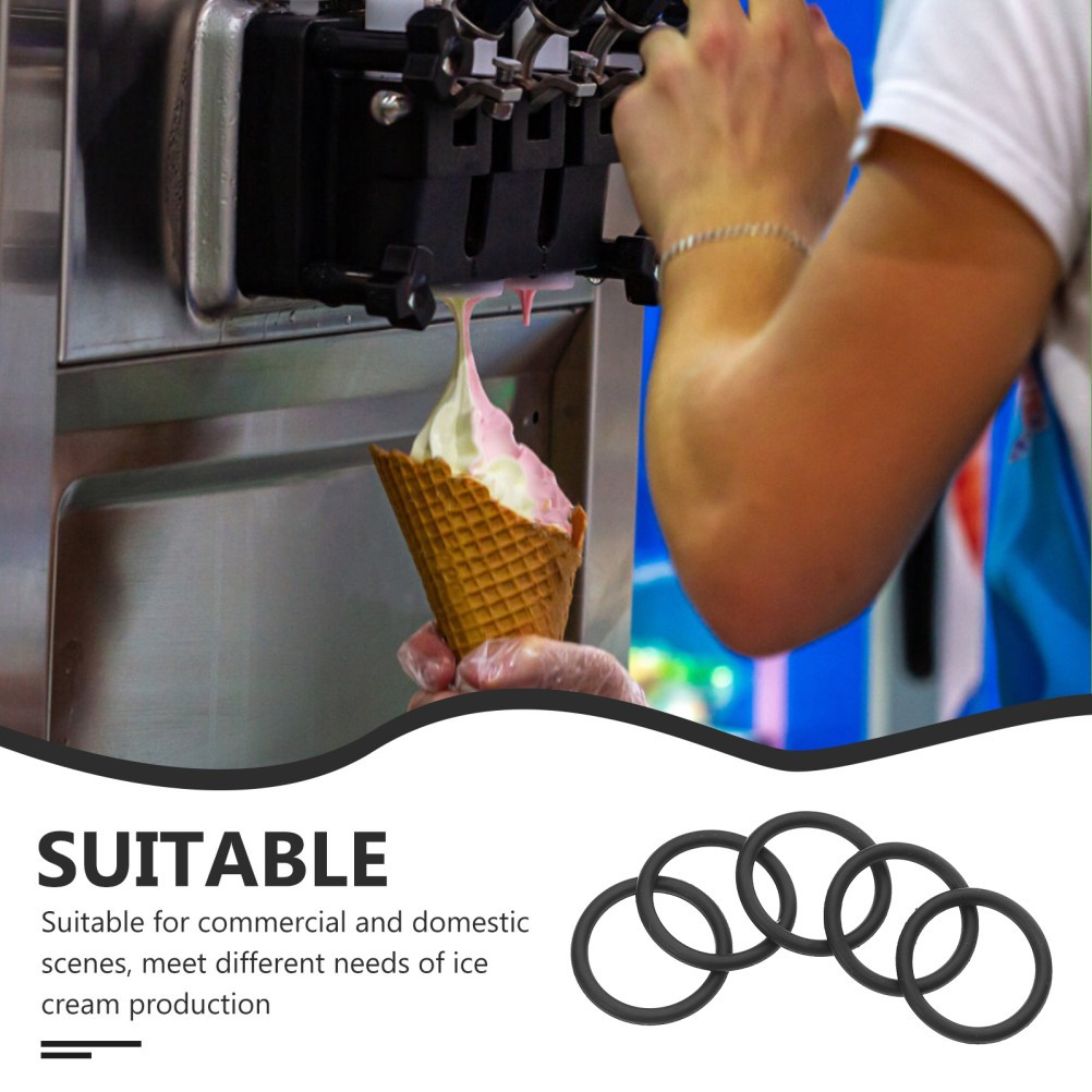 Replacement Parts for Ice Cream Maker Food Grade Silicone Machine