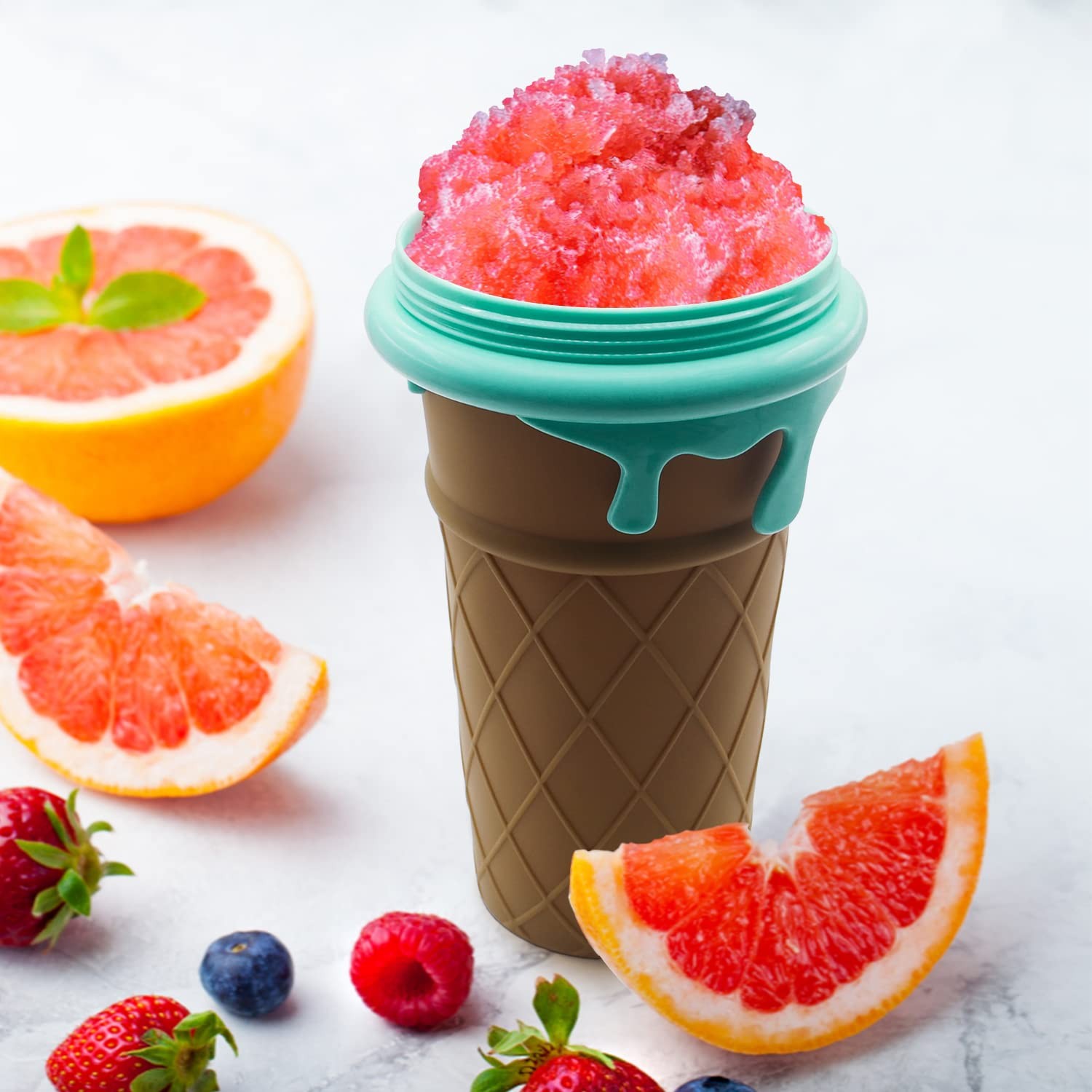 Slushy Cup 500ML Frozen Magic Maker Cooling Cup Freeze Mug Milkshake Smoothie…