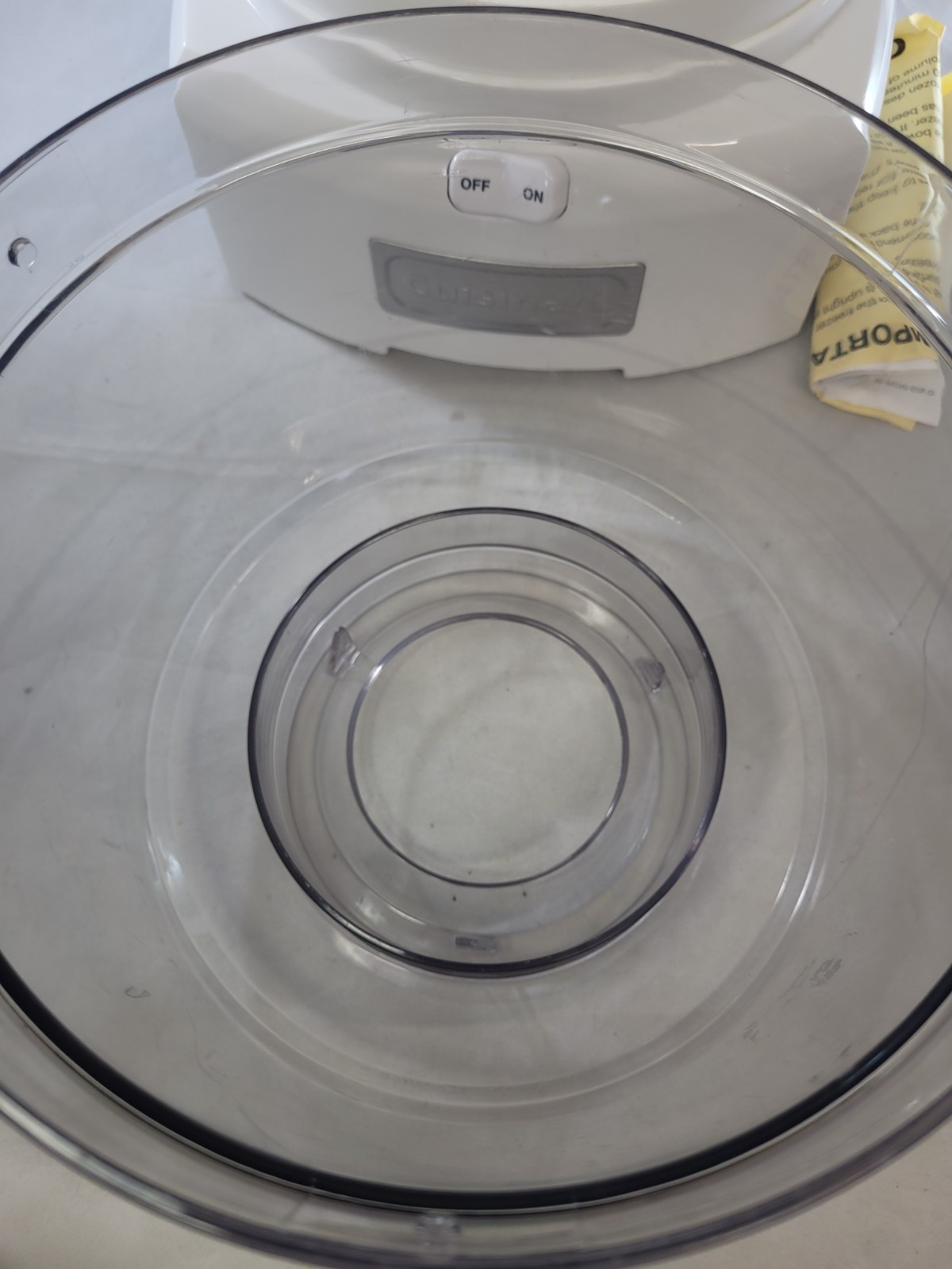 Cuisinart Model ICE-21 Ice Cream & Frozen Yogurt Maker With Manual – See Notes