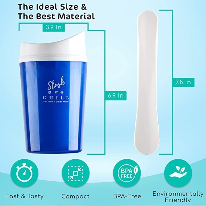 *Slush and Shake Maker – Frozen Slush Cup for Instant, Delicious Single-Serving*