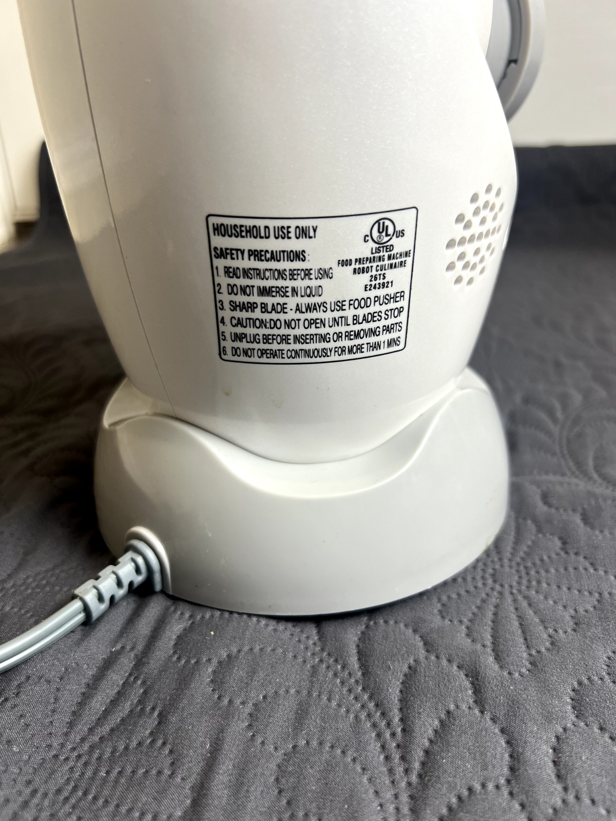 Magic Bullet Dessert Bullet Healthy Dessert, Smoothie Maker Model #DB-0101 USED