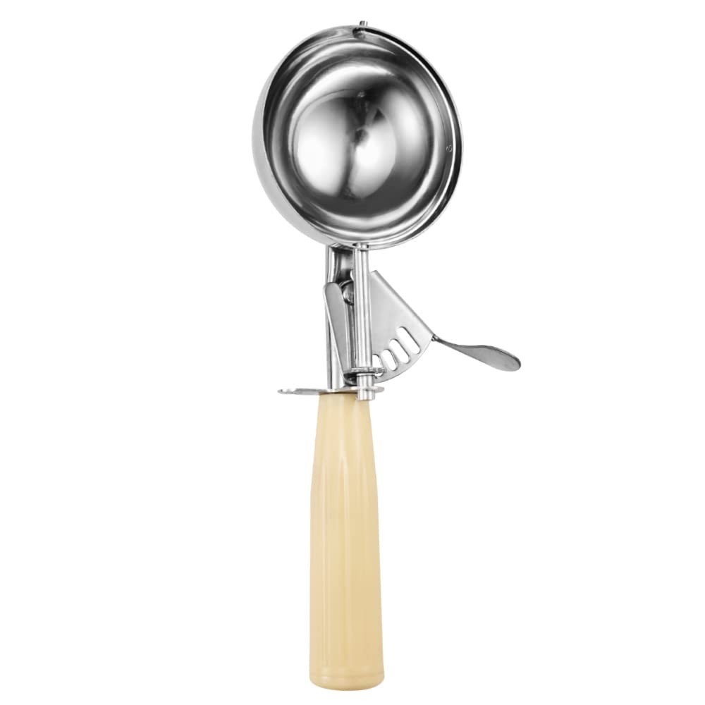Saebye Portion Scoop – #6 (5.3 oz) – Disher, Food Scoop, / 5.3 oz, Ivory