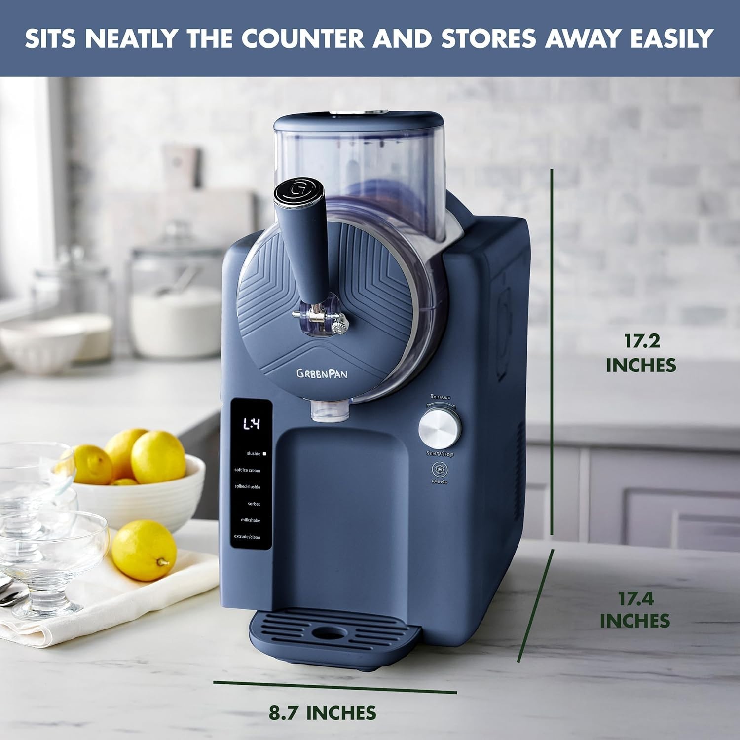 Frost Ice Cream Maker & Slushie Machine, Soft Serve, Sorbet, Margaritas, Milksha