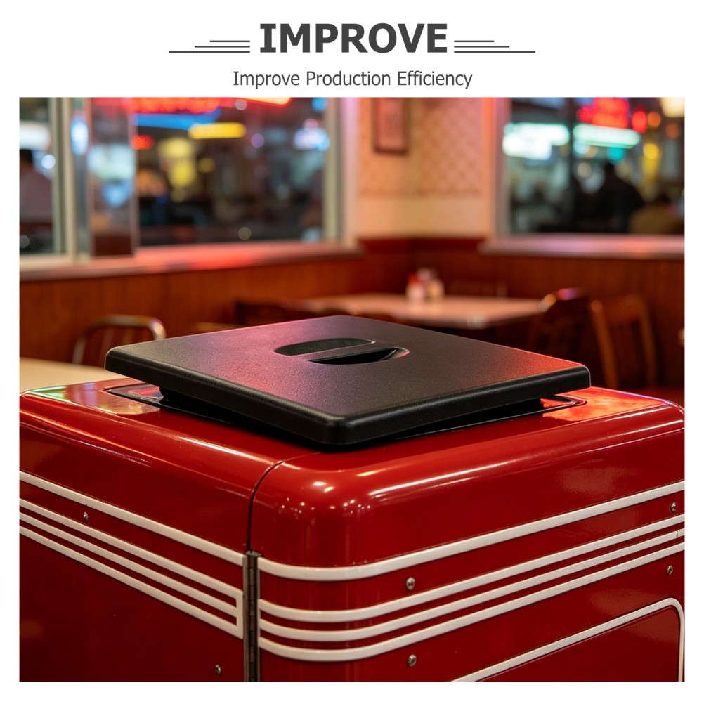 Ice Cream Machine Lid: Replacement Ice Cream Machine Cover – Portable