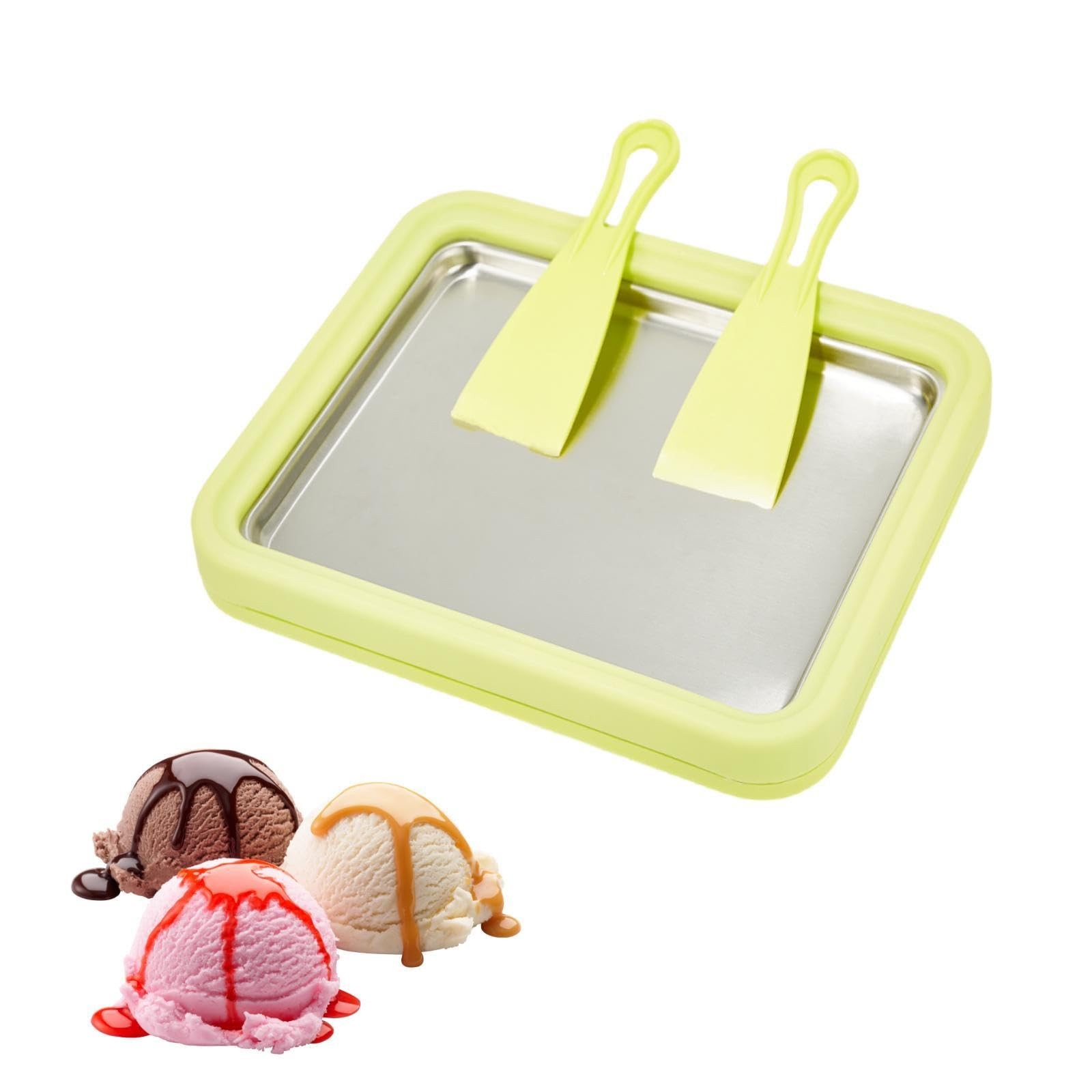 Instant Ice Cream Maker,Rolled Ice Cream Maker, Soft Serve Ice Cream maker,Pe…