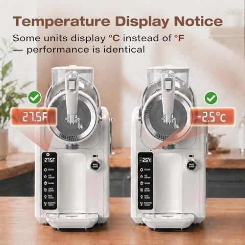GreenPan Frost Ice Cream Maker & Slushie Machine Soft Serve Sorbet Margaritas