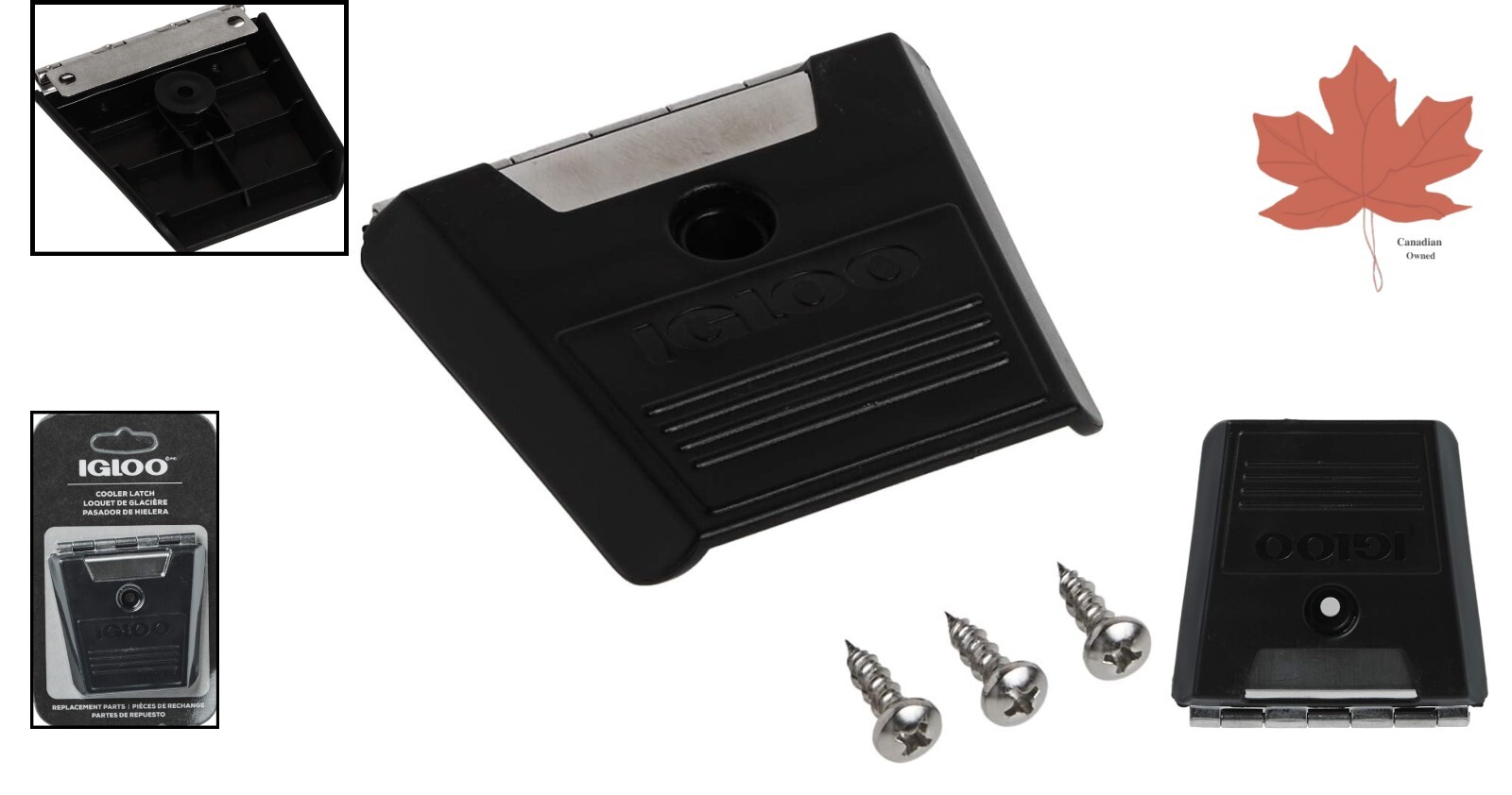 Universal Black/Silver Latch – Fits Glide Elite & All Coolers with Latches