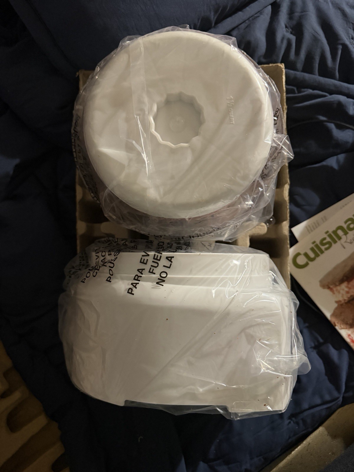 Cuisinart ICE-21 1.5 Qt Frozen Yogurt/Ice Cream Maker BPA-Free White Bowl