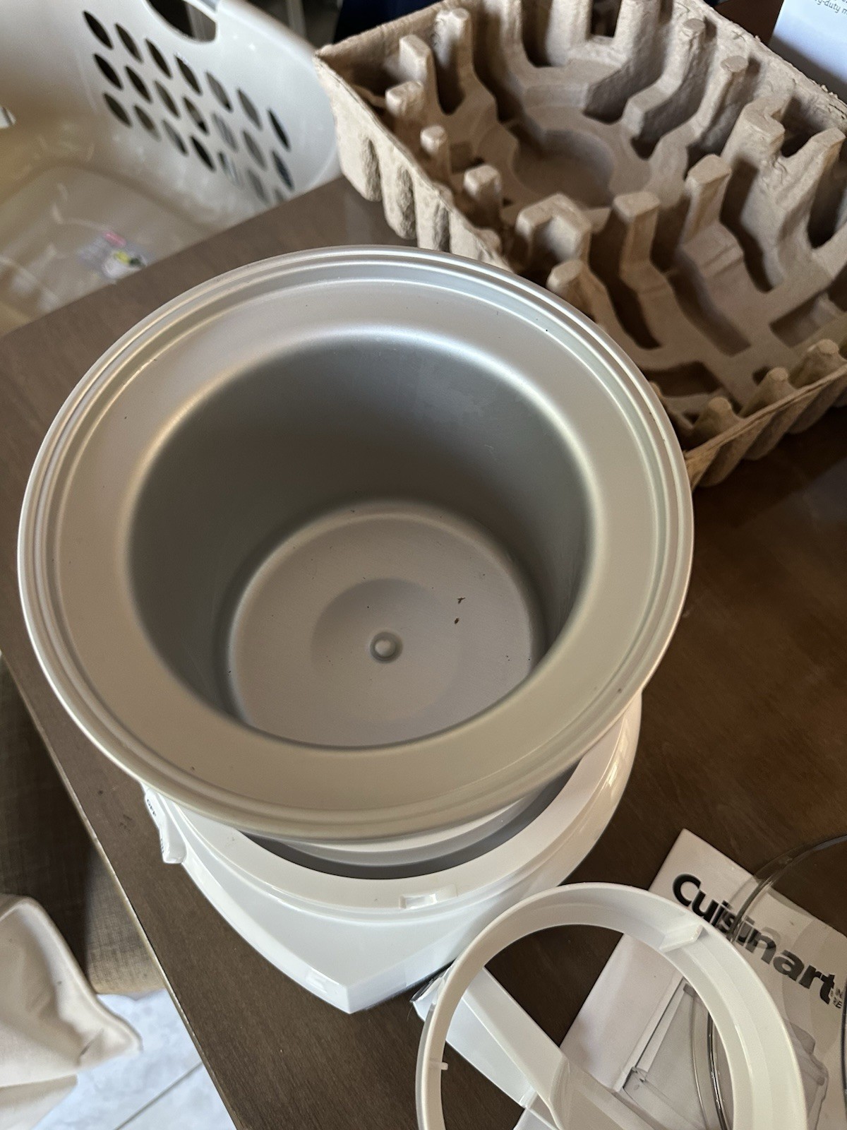 Cuisinart ICE-21 Frozen Yogurt-Ice Cream and Sorbet Maker – White