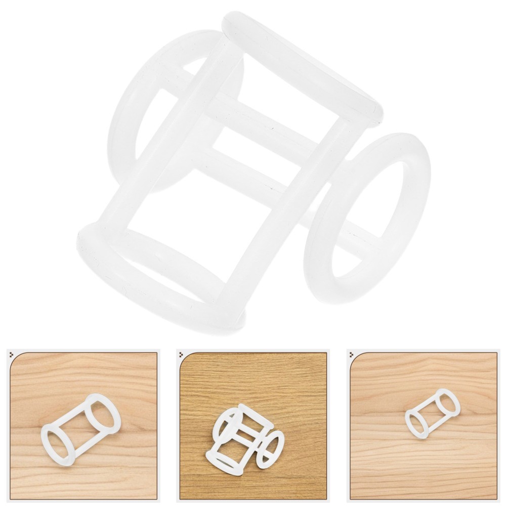 3Pcs White Silicone Sealing Rings Replacement for Ice Cream Machine Accessories