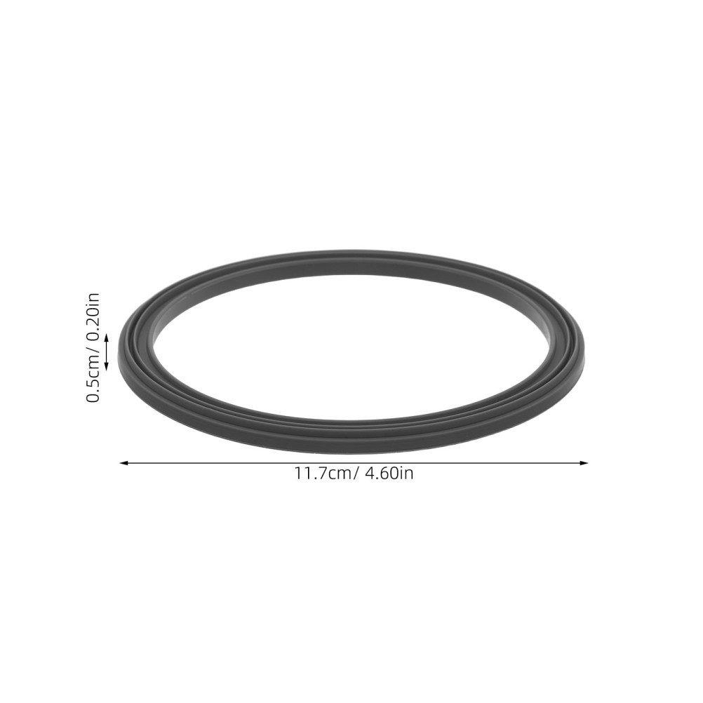 2pcs Ice Cream Machine Seal Replacement Silicone Gasket Leak-Proof