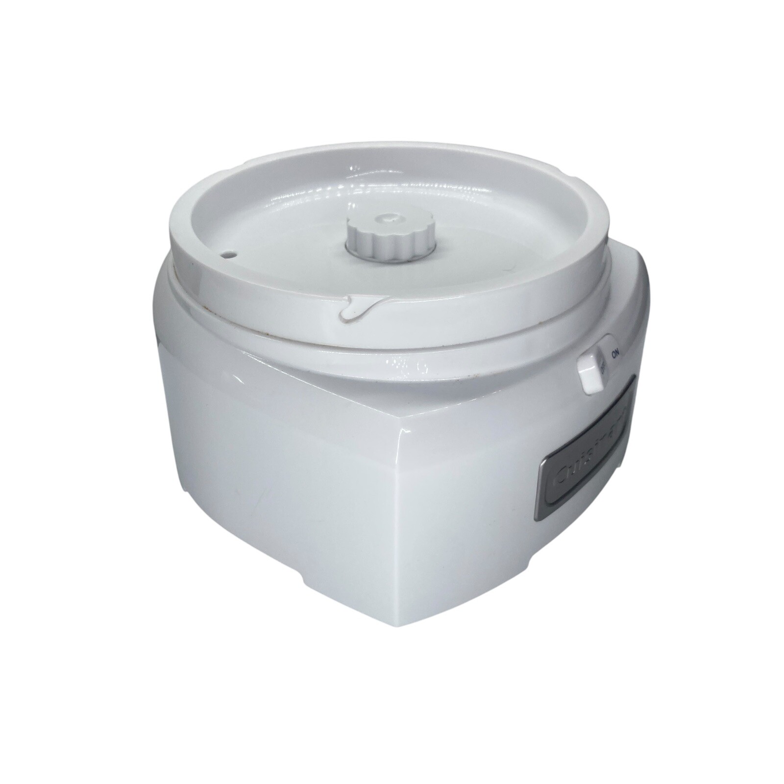 Cuisinart Ice Cream Maker ICE-21PK ICE-21R ICE-MAIN BODY BASE w MOTOR – White