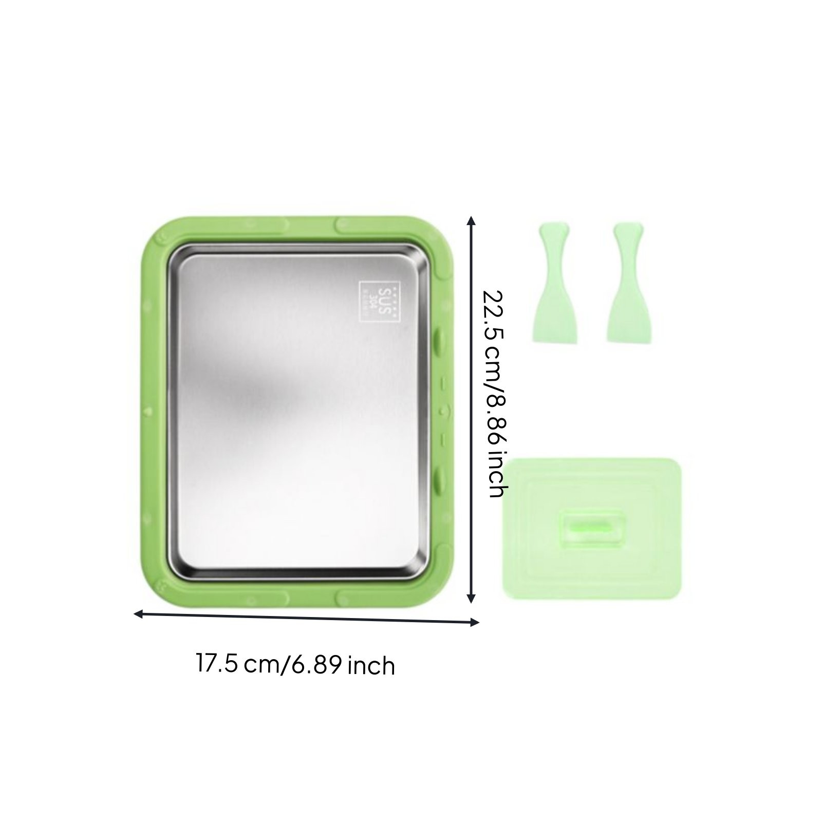 Rolled Ice Cream Appliance Quick Freezing Fried Yogurt Pan Food Grade for Home