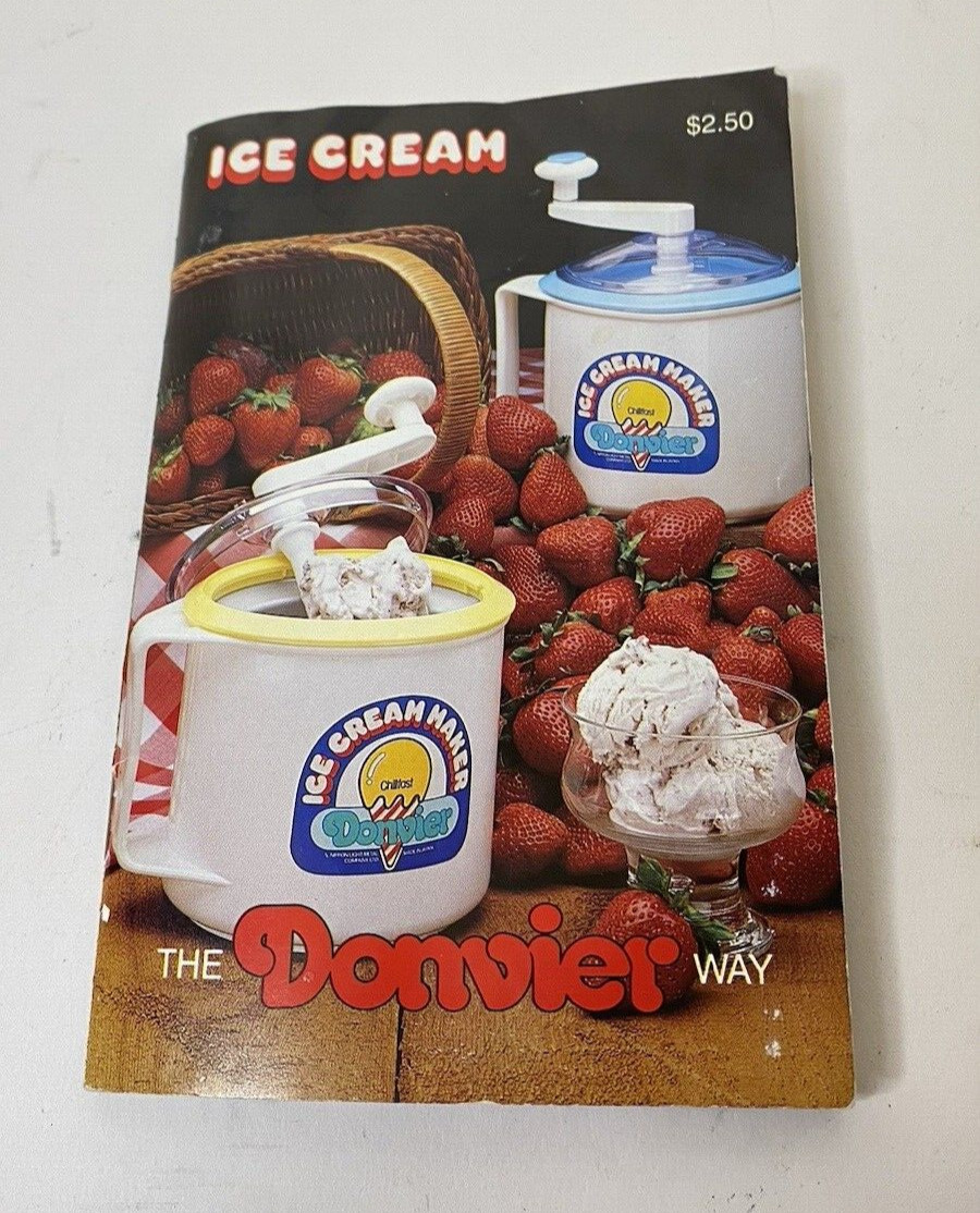 DONVIER CHILLFAST ICE CREAM MAKER