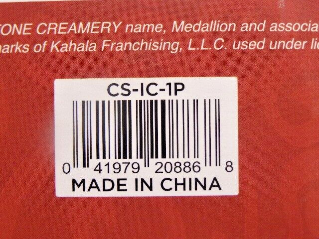 Cold Stone Creamery Ice Cream Maker Machine 1 Pint Capacity