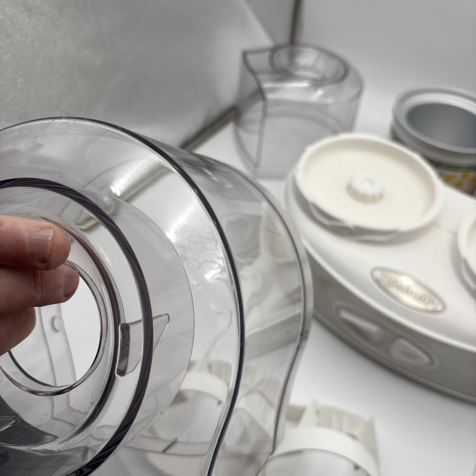Cuisinart Flavor Duo Frozen Yogurt Ice Cream Sorbet Maker ICE-40 – works