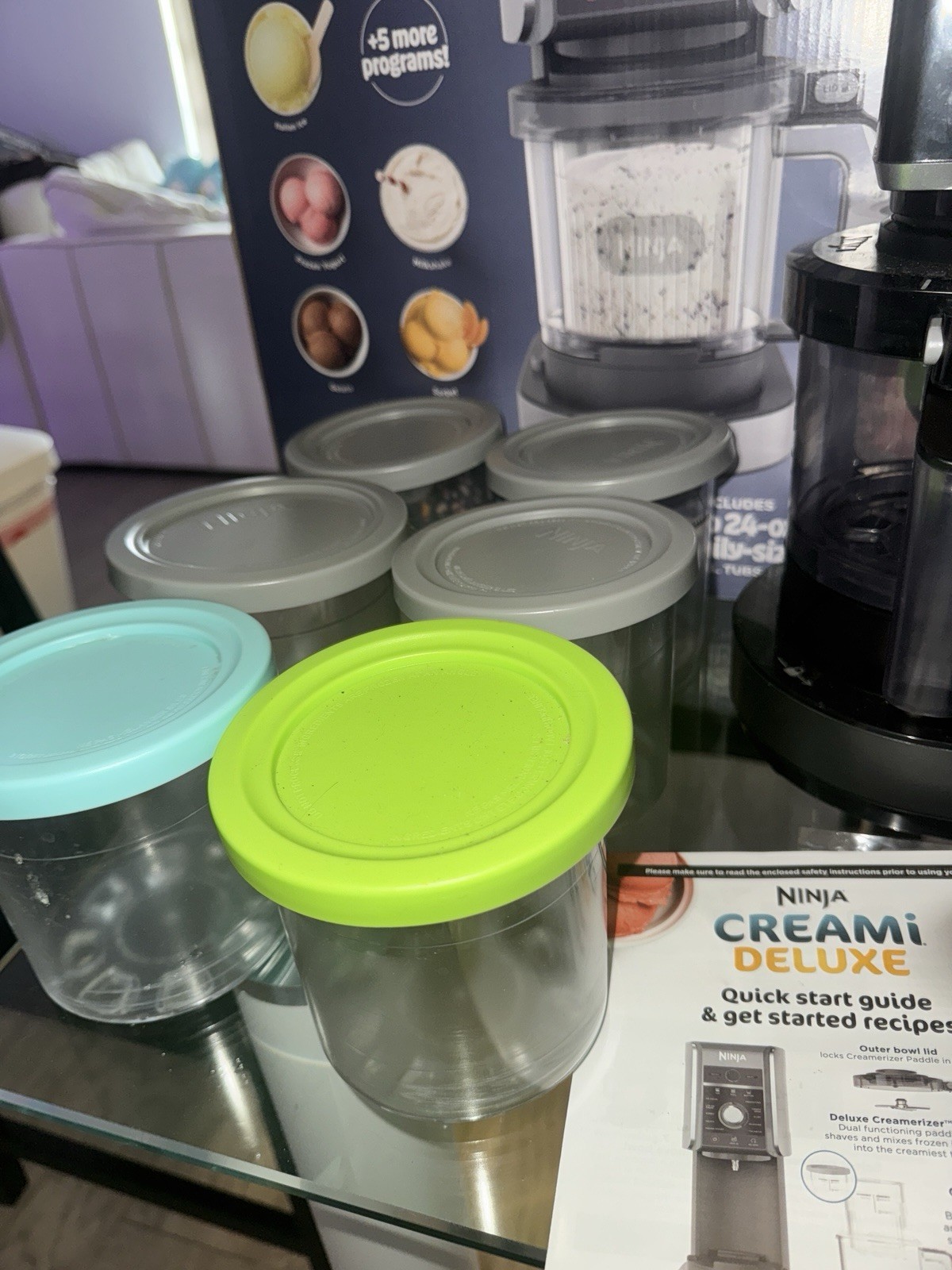 Ninja CREAMi 7-in-1 Ice Cream Maker – Original Model – For Parts/Repair