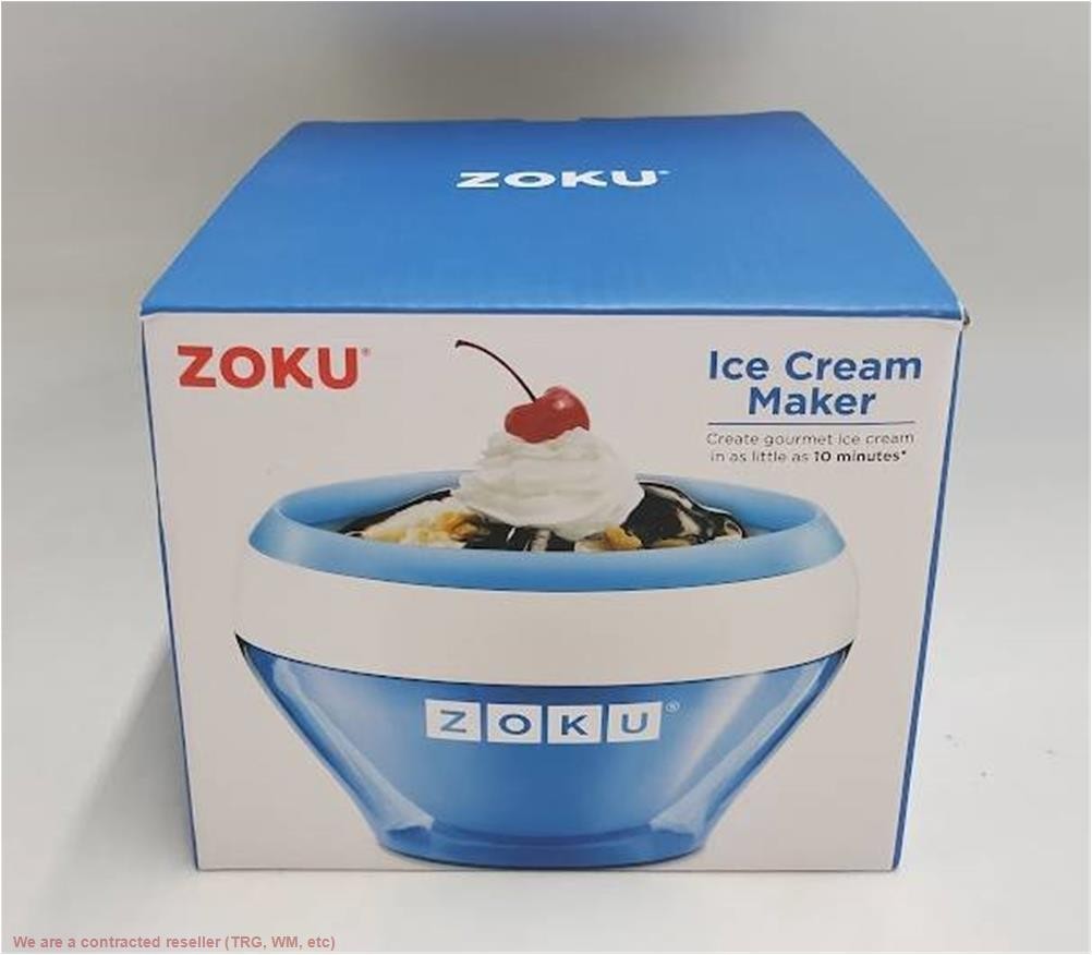 ZOKU Ice Cream Maker, Compact Make And Serve Bowl