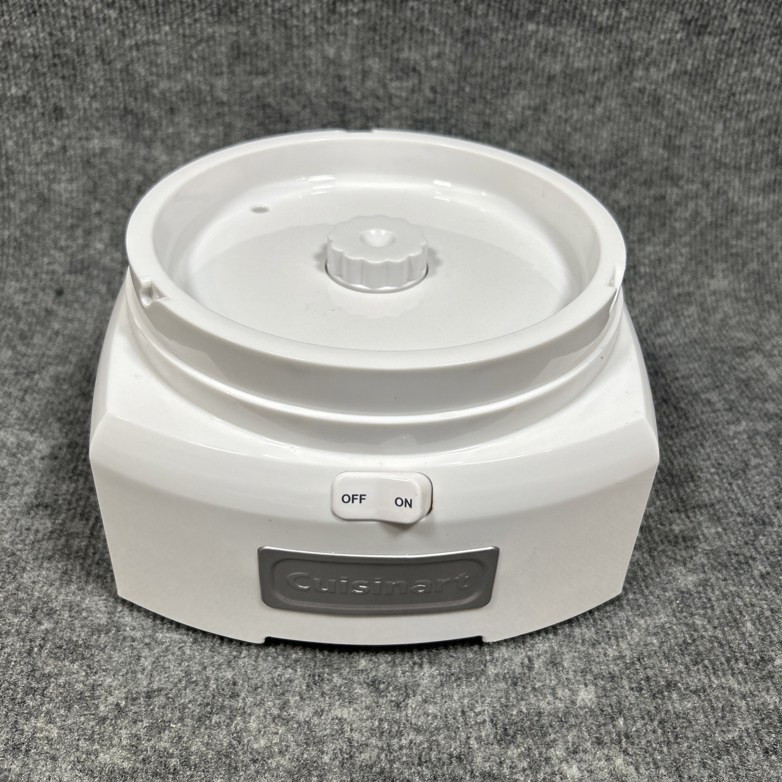 Cuisinart Ice Cream ICE-21 Frozen Yogurt Sorbet Maker Motor Base White – Tested