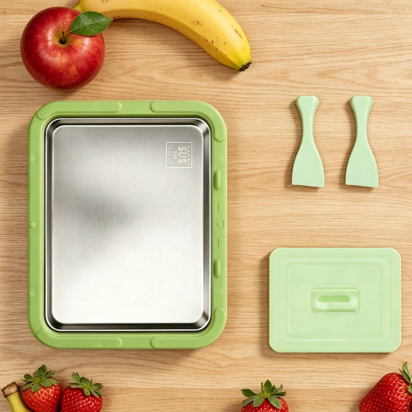 Rectangular Stainless Steel Tray Manual Rectangular Serving Platter