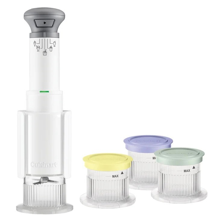 Cuisinart FastFreeze Ice Cream Maker with 4 Half-Pint Cups Frozen Treat