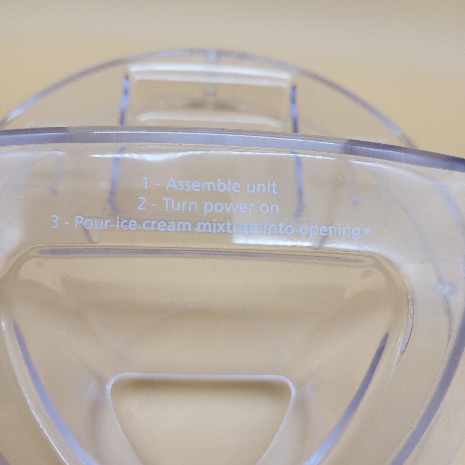 Sunbeam Gel Canister Ice Cream Maker Replacement Lid Cover Only