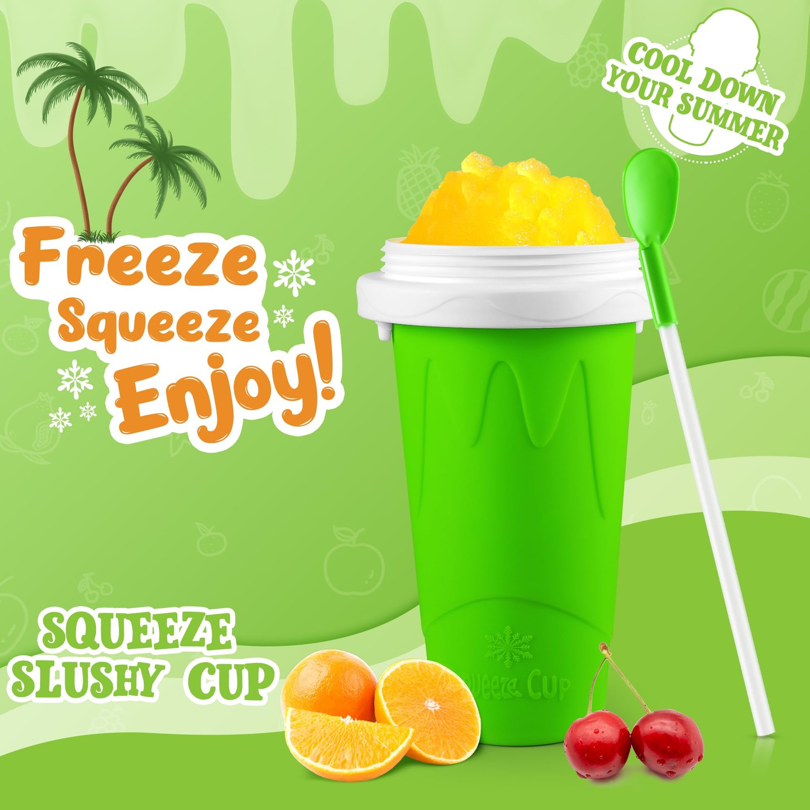 tgosomt Slushie Maker Cup White