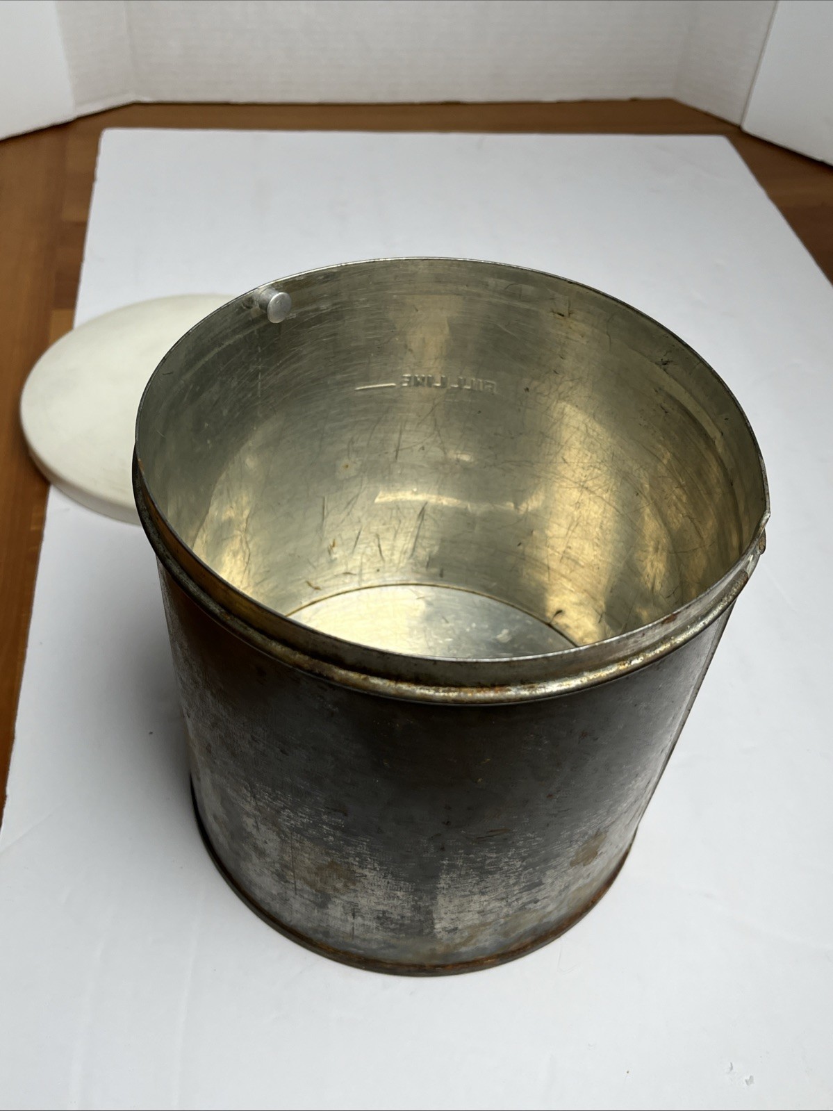 Richmond Cedar Works Ice Cream Freezer Metal 165A Replacement – Canister w/ Lid