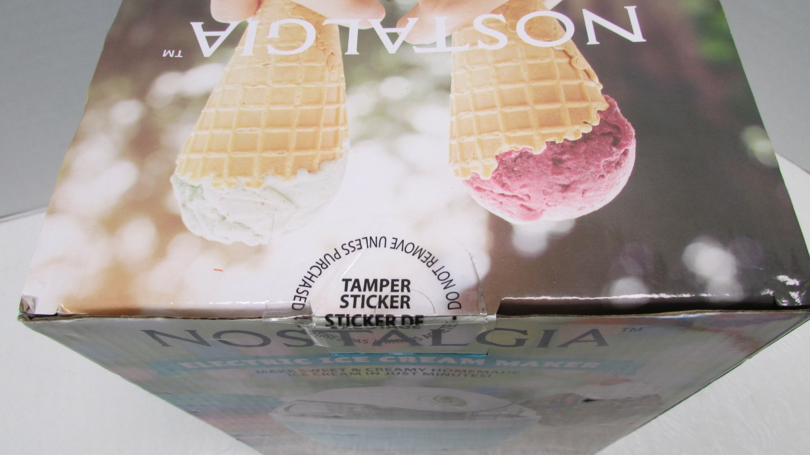 NEW Nostalgia Electric Ice Cream, Gelato, Frozen Yogurt and Sorbet Maker 1 PINT