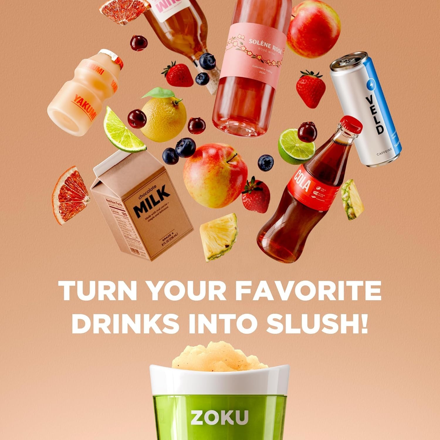 Manual Slush & Shake Maker – Create Delicious Frozen Drinks Fast & Conveniently