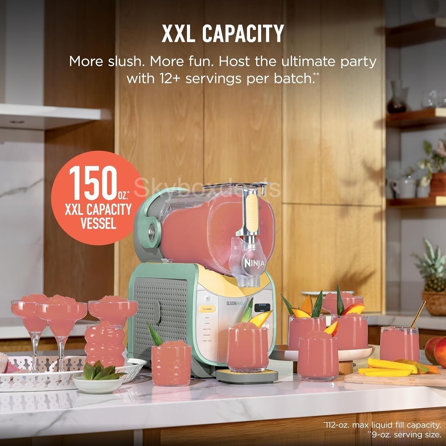 Ninja SLUSHi MAX XXL Slushie Machine (Lemon Mint) [FS605IV]