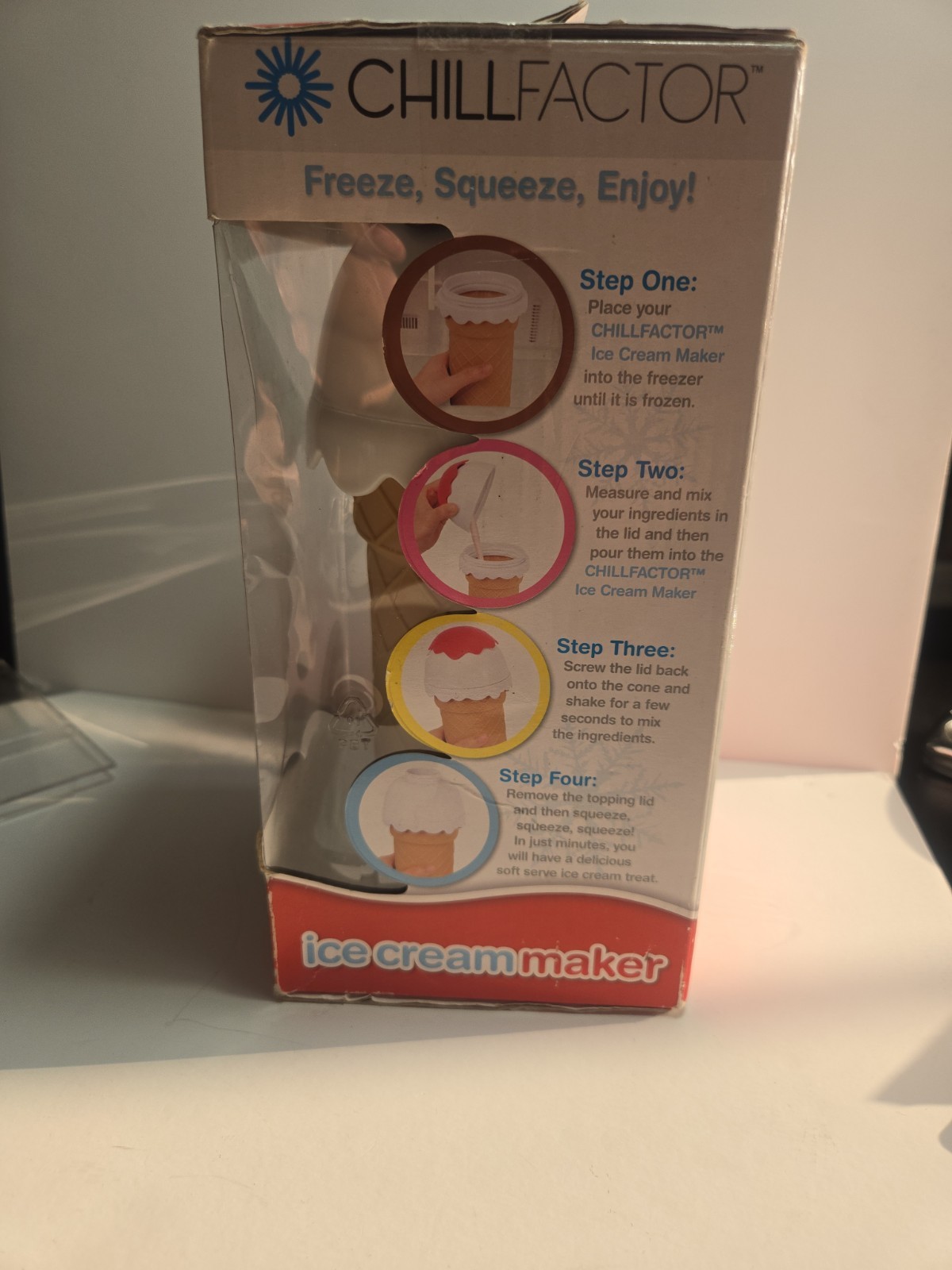 Chill Factor Ice Cream Maker Chocolate Delight BRAND NEW