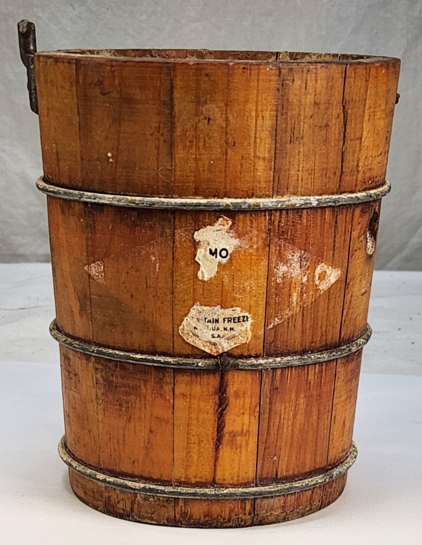 White Mountain Junior Ice Cream Freezer Wood Pint REPLACEMENT BUCKET