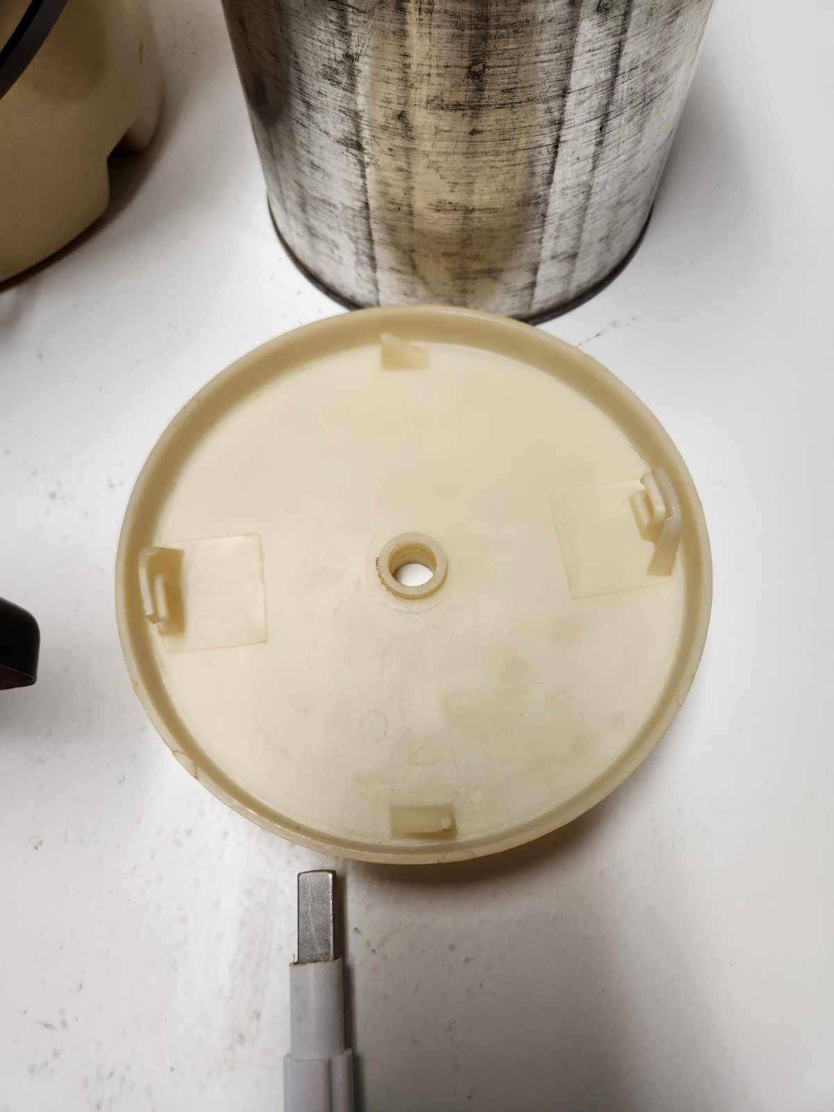 VTG Proctor Silex 4-Quart Electric Ice Cream Maker Churn USA Model F004HB Tested