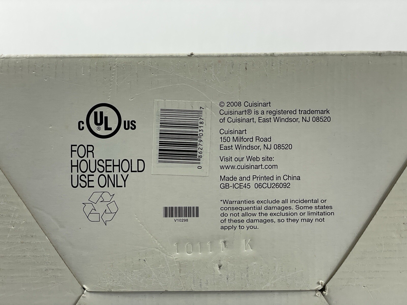 Cuisinart ICE-45 Red Mix It In Soft Serve Ice Cream Maker 1.5 Qt – New Open Box