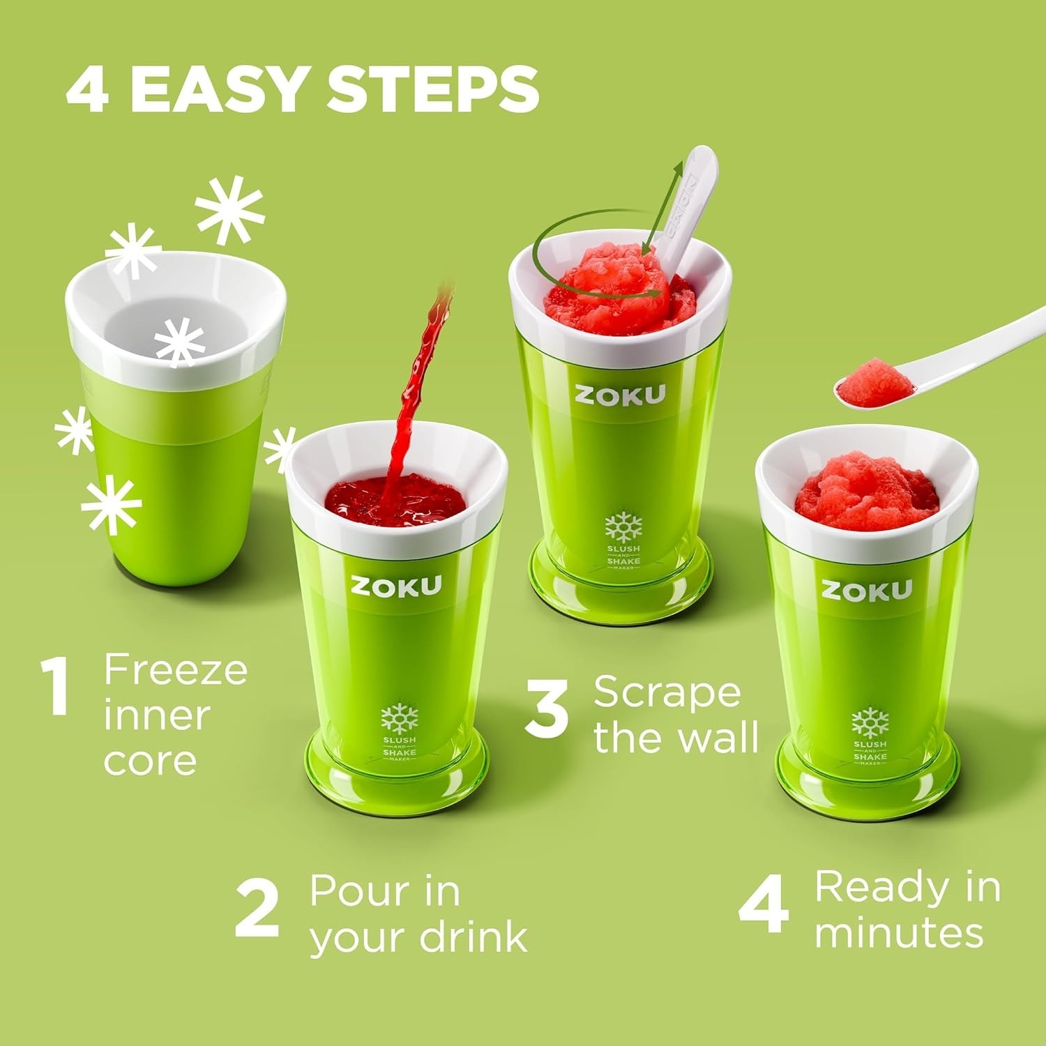 Manual Slush & Shake Maker – Create Delicious Frozen Drinks Fast & Conveniently