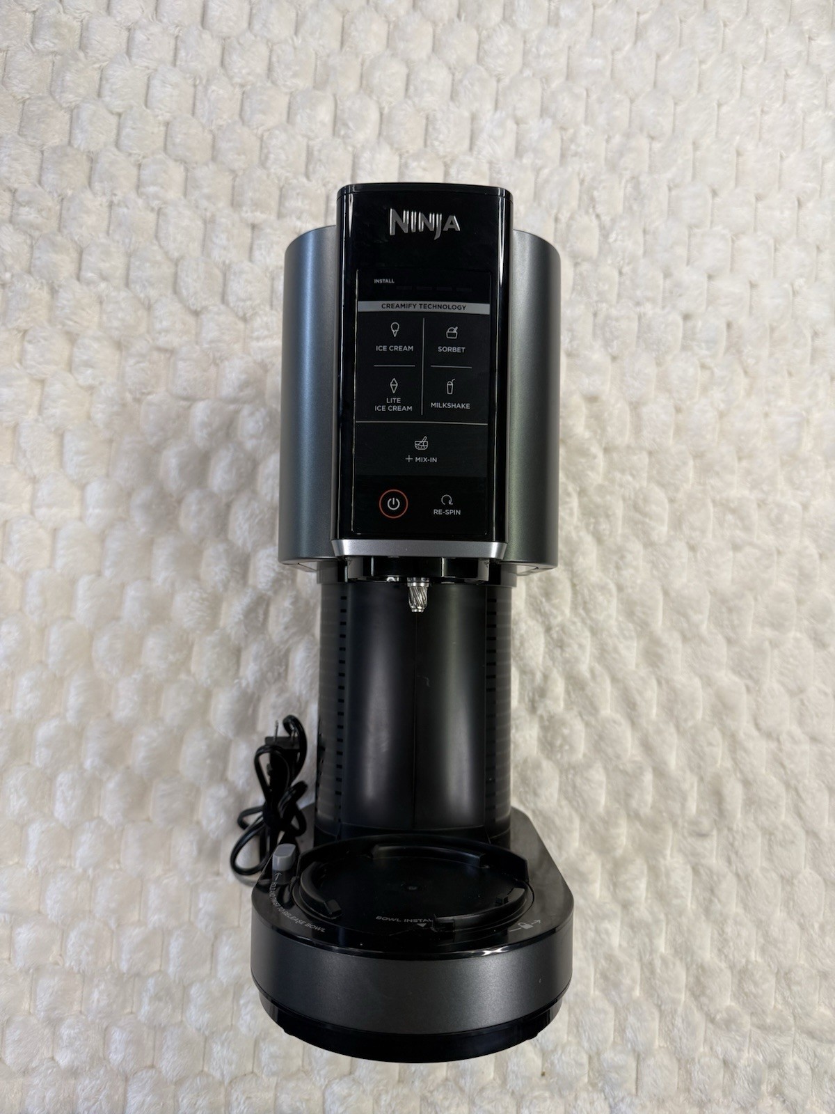 Ninja CREAMi Ice Cream Milkshake Maker Machine NC300 Series Base Only TESTED