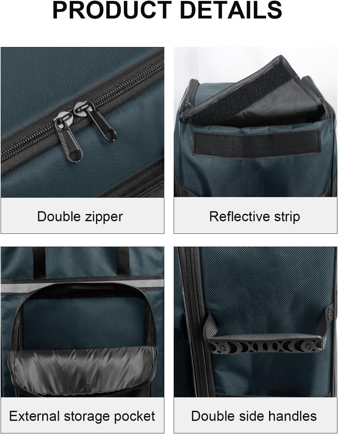 Carrying Bag Fit for Ninja CREAMi Scoop & Swirl Ice Cream NC701, Front-Openin…