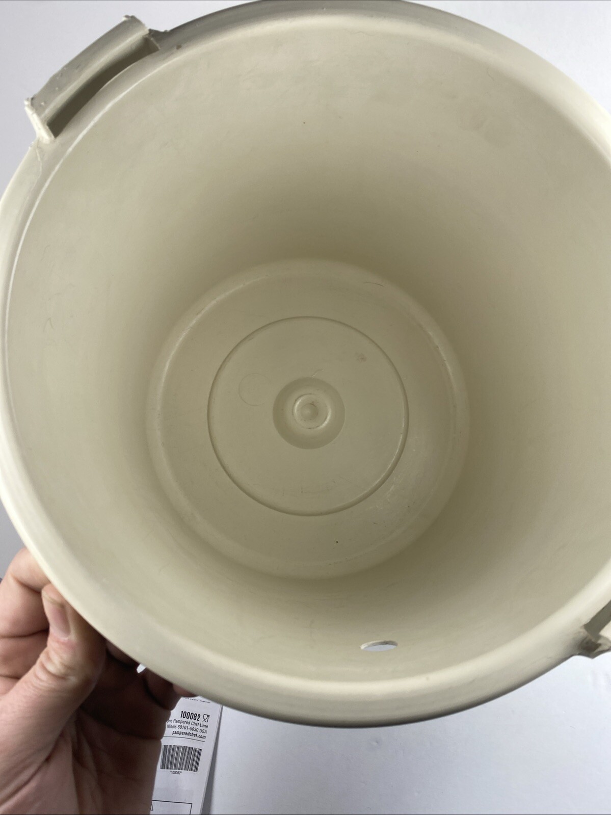 1987 RIVAL Dolly Madison ICE CREAM FREEZER BUCKET 8400 4 QUART