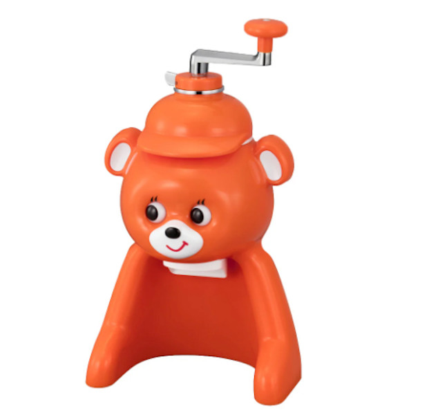 Tiger Kyoro-chan Ice Shaver ABF-G100 Orange Retro Manual Shaved Ice Maker 2025