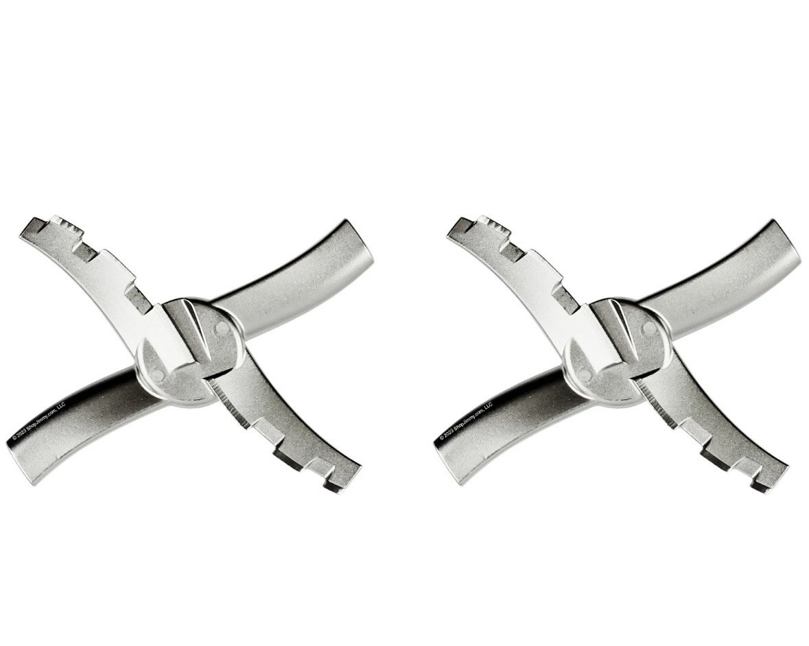 Ninja CREAMi Ice Cream Maker Creamerizer Paddle/Blade 2-PACK NC300 NC301 CN305A